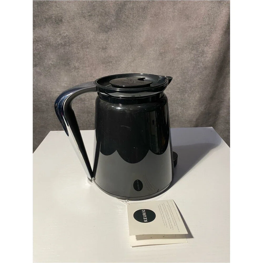 Keurig 2.0 K-Carafe Replacement Coffee Pot Pitcher Black Thermal 4-Cup